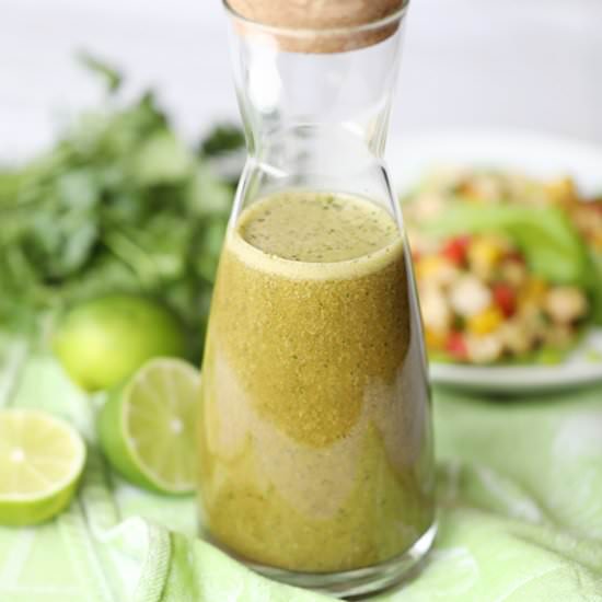 Homemade Cilantro-Lime Dressing