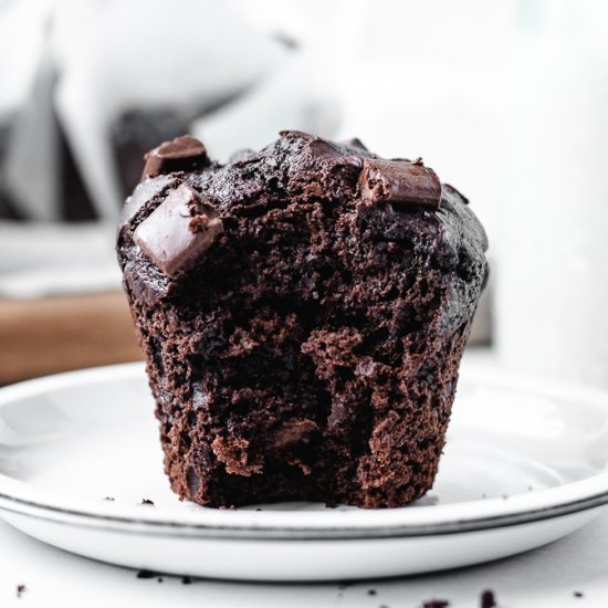 Double Chocolate Chip Muffins