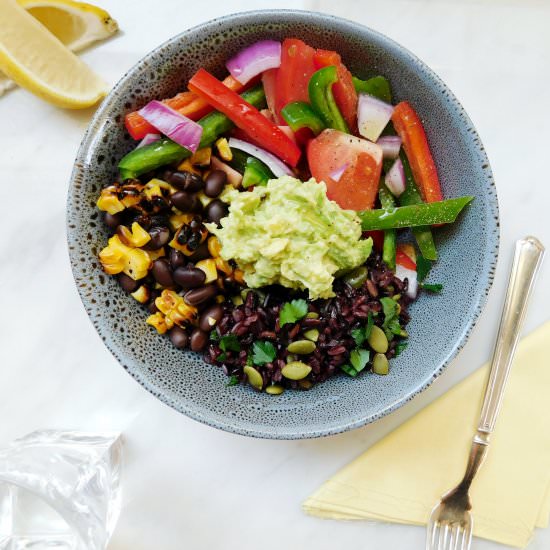 Black Rice Burrito Bowl