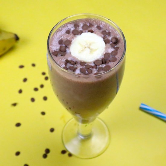 Chocolate Banana Milkshake