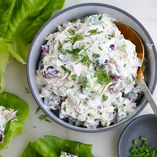 Chicken Salad Lettuce Cups