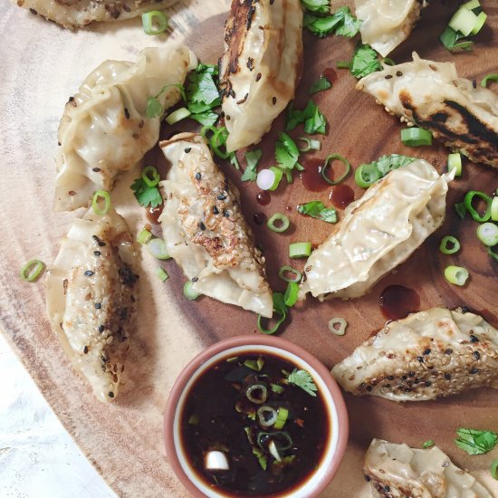 Hoisin Chicken Potstickers