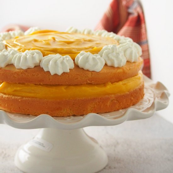 Mango Cream Cake