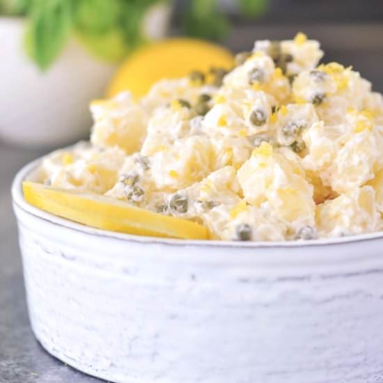 Lemon Piccata Potato Salad