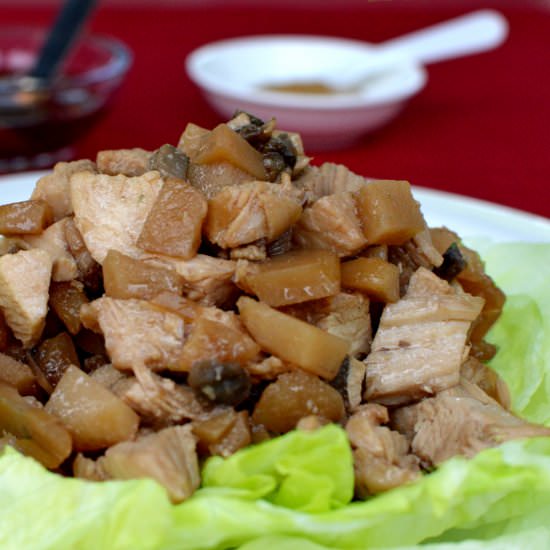 Chicken Lettuce Wraps