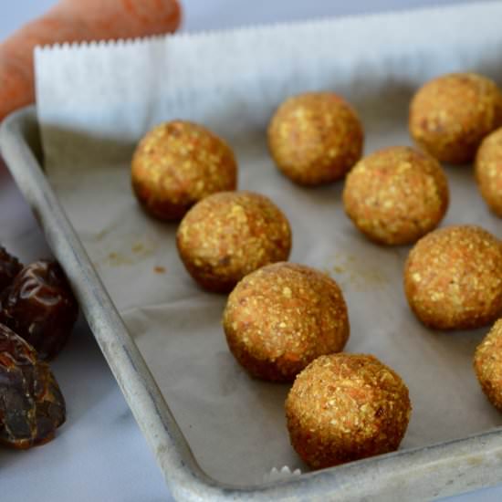 Carrot Coconut Energy Balls