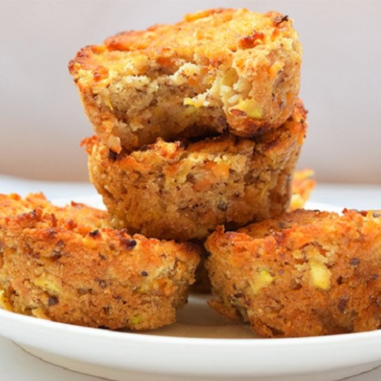 Vegan Zucchini Carrot Muffins