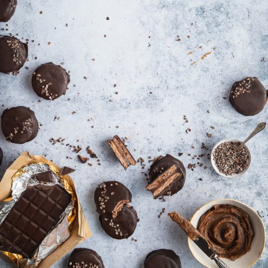 Healthy Vegan Alfajores