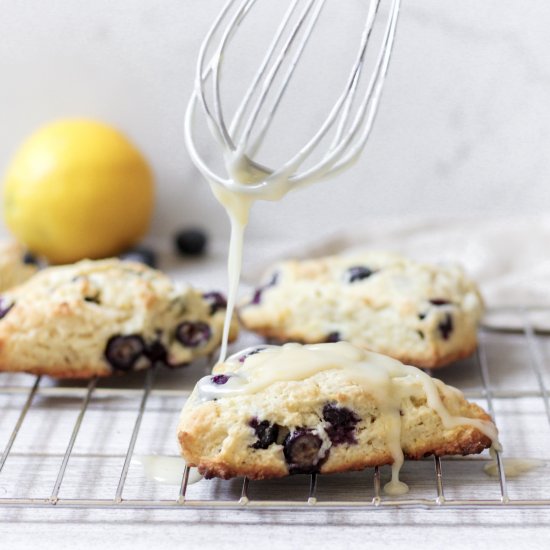 Lemon Blueberry Scones