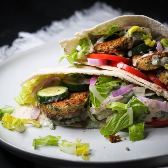 Falafel Pita Sandwich