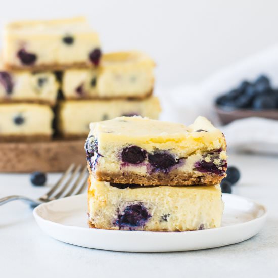 Blueberry Cheesecake Bars