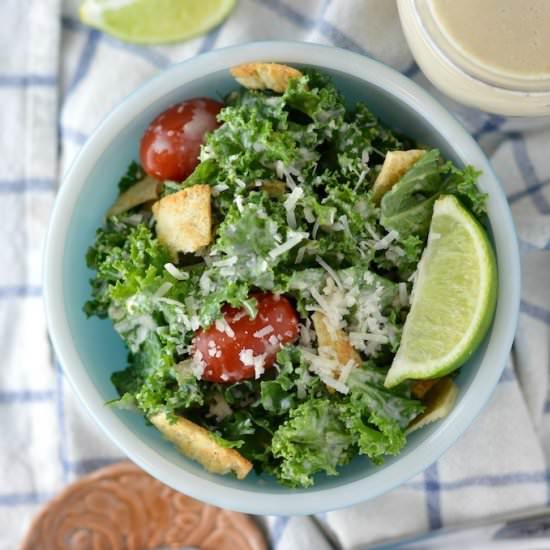 Kale Caesar Salad