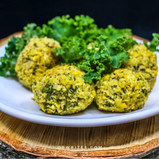 Healthy Baked Falafel