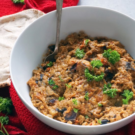 1-Pan Eggplant Salad