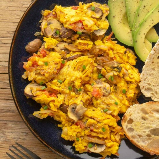 Vegan Scrambled Eggs