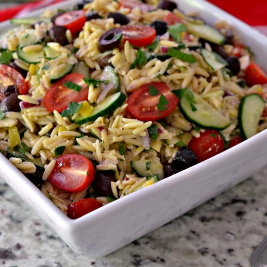 Greek Orzo Salad