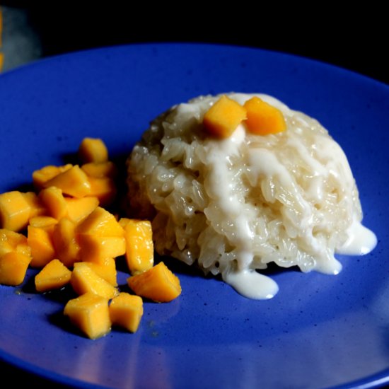 Thai mango sticky rice