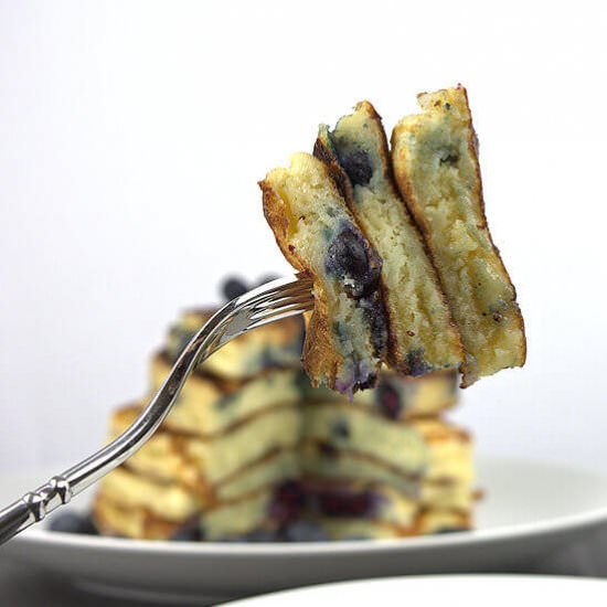 Blueberry Buttermilk Pancakes