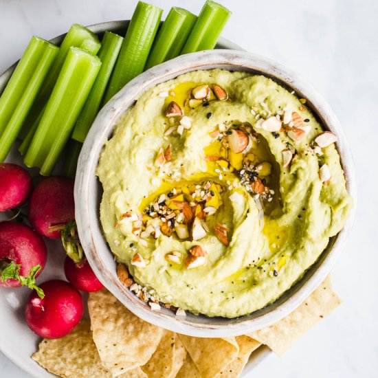 Healthy Avocado Hummus