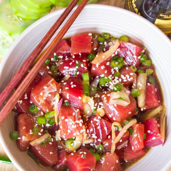 The Best Ever Tuna Poke