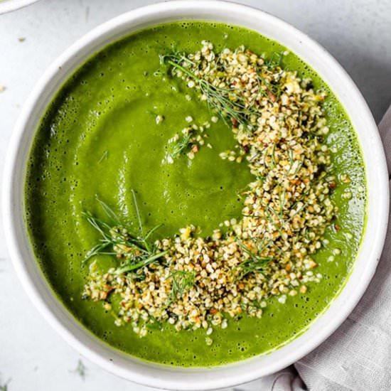 Detox Soup Toasted Hemp Gremolata