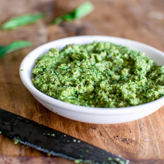 Almond Mint Pesto