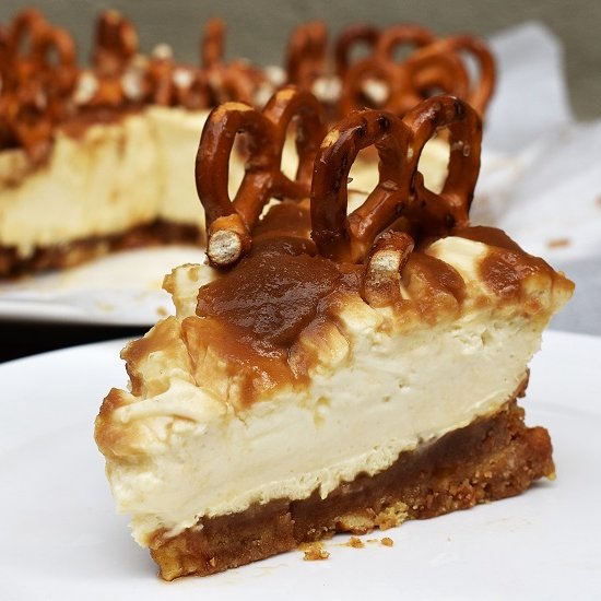 Salted Caramel Cheesecake