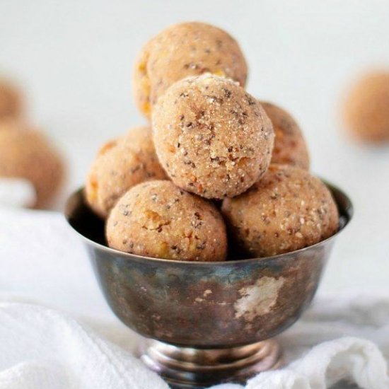 No Bake Peanut Butter Energy Bites