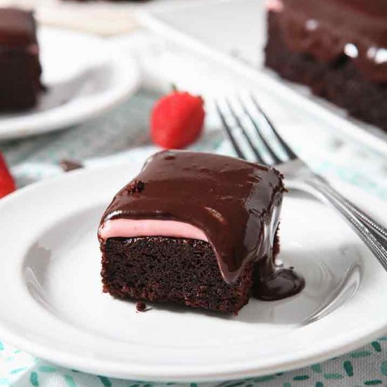 Strawberry Chocolate Cake