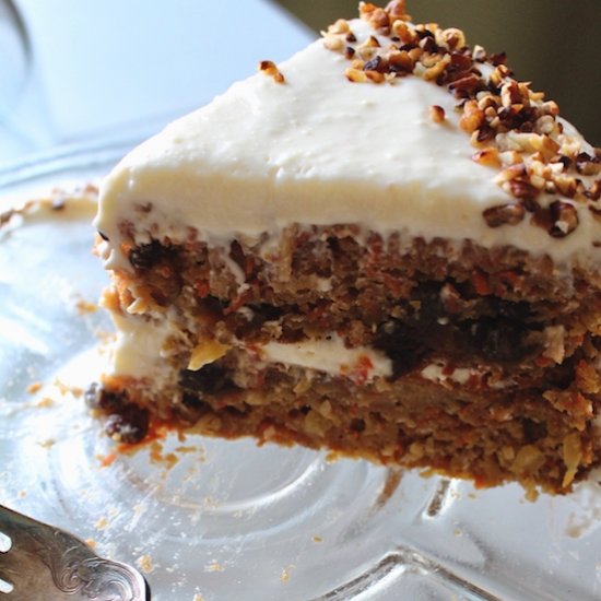 Carrot Cake with applesauce