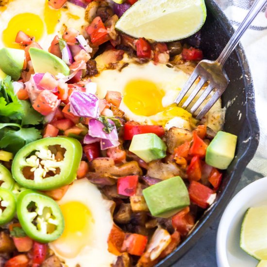 Keto Southwestern Breakfast Hash