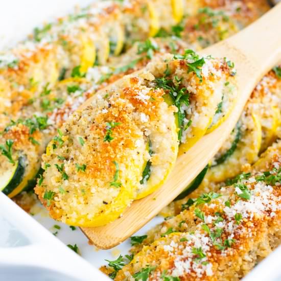 Healthy Summer Squash Casserole