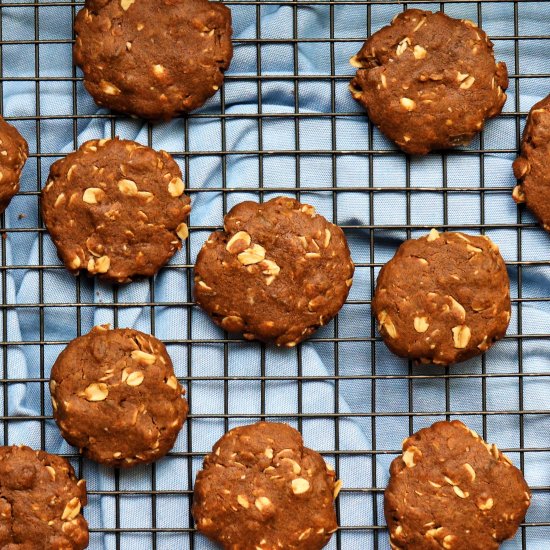 Molasses & Peanut Butter Cookies