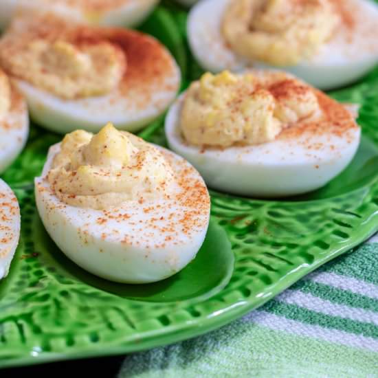 Smoky Deviled Eggs