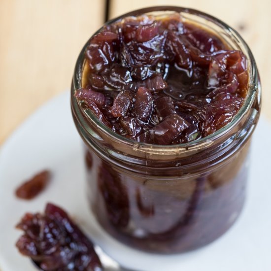 Caramelized onion relish