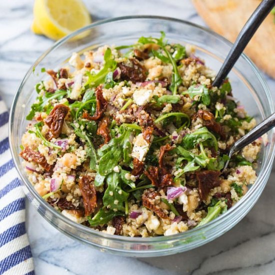 Chickpea Mediterranean Salad