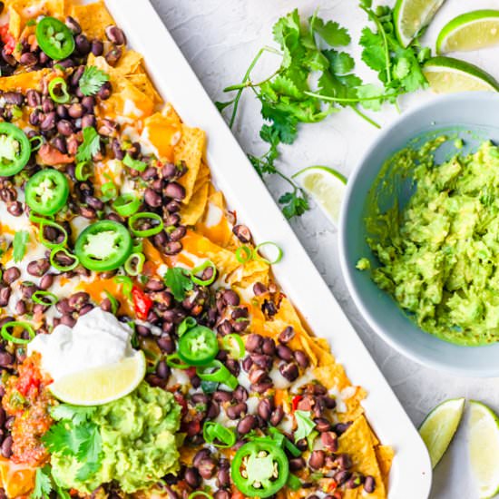 Sheet pan nachos