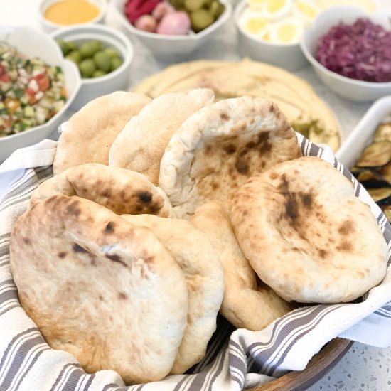 Khubz Arabi – Pita Bread