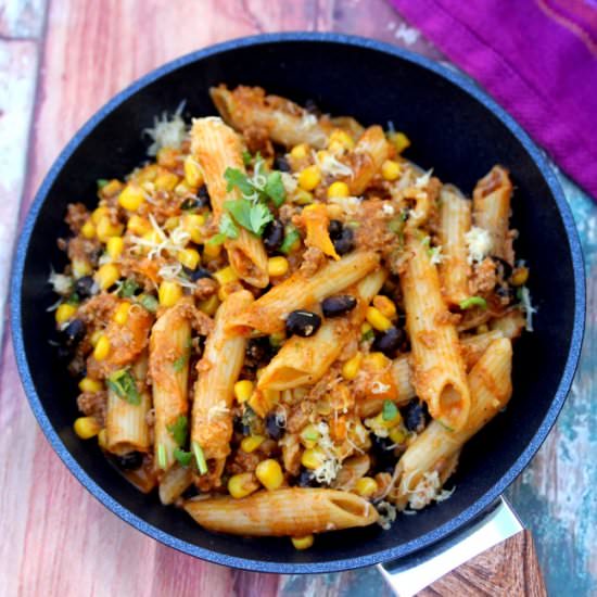 Taco Pasta Skillet