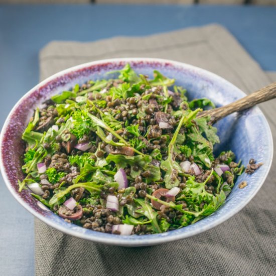 Secretly Amazing Lentil Salad