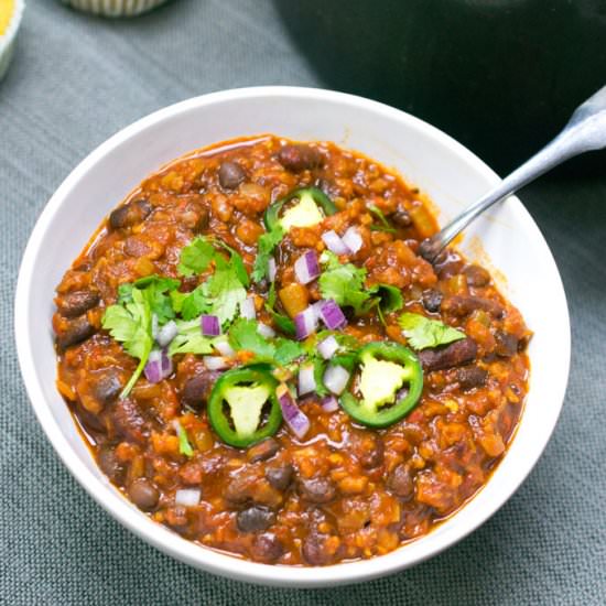 Real Deal Vegan Chili