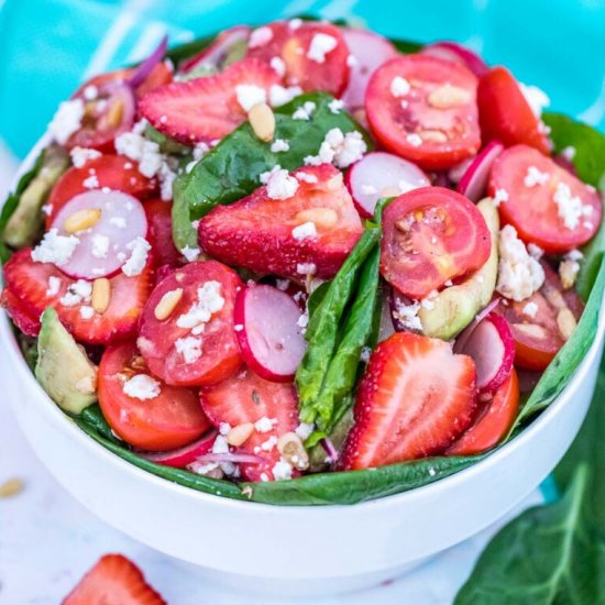 Strawberry Spinach Salad