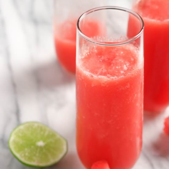 Watermelon and Cucumber Slushie