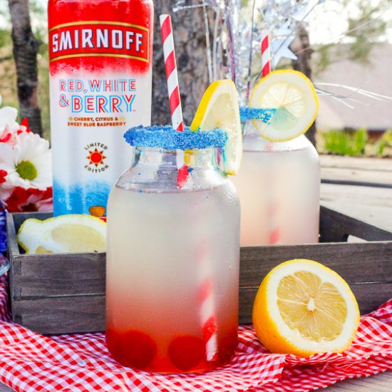 Boozy Sparkling Lemonade