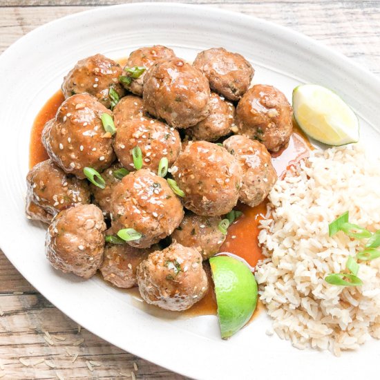 Easy Teriyaki Meatballs