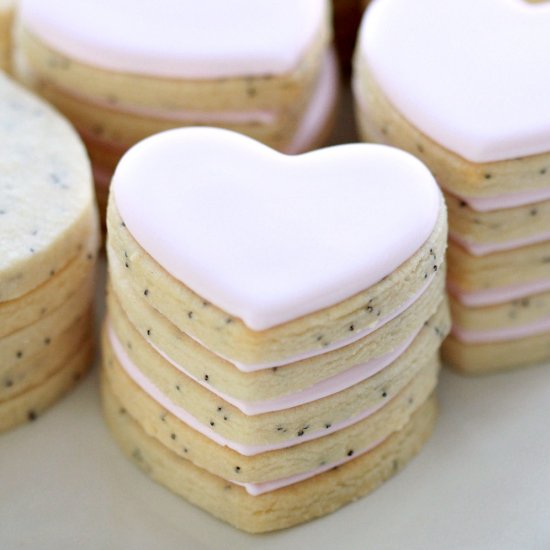 Lemon Poppy Seed Cut Out Cookies