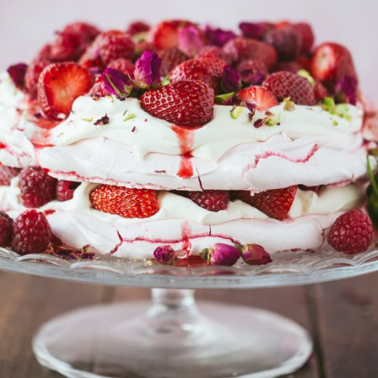 Summer Berry Pavlova