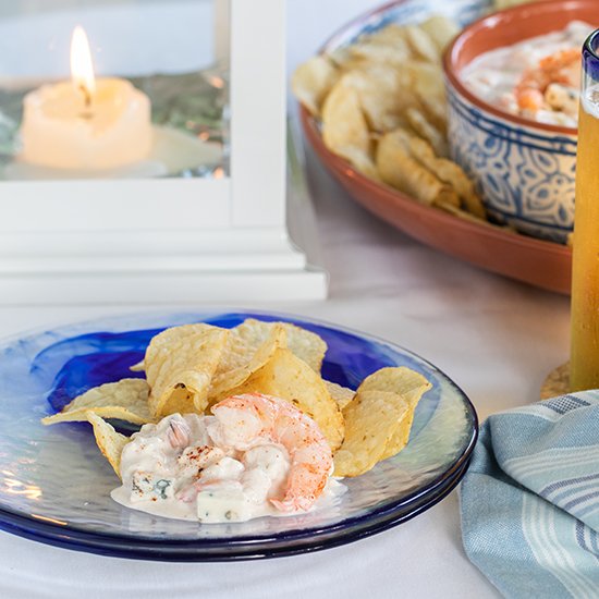 Chunky Shrimp Blue Cheese Dip