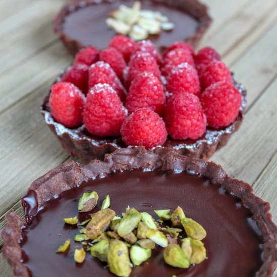 Chocolate Ganache Tarts