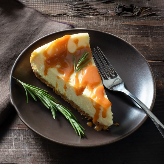 Rosemary Goat Cheese Cheesecake